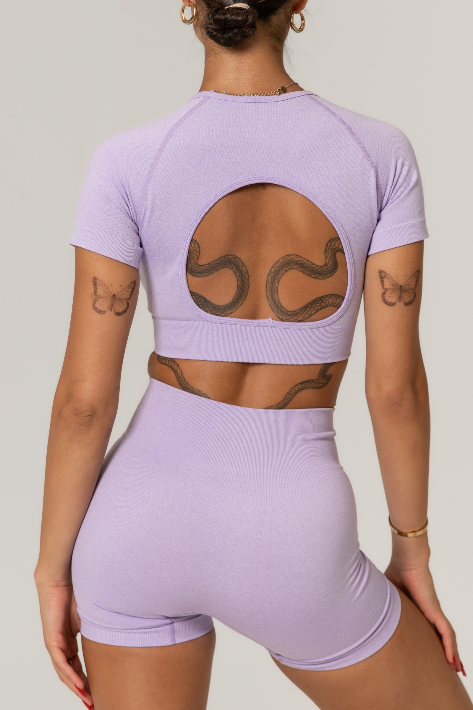 FlexFit Seamless Shorts - Purple